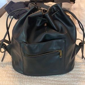 Fawn Design Drawstring Backpack